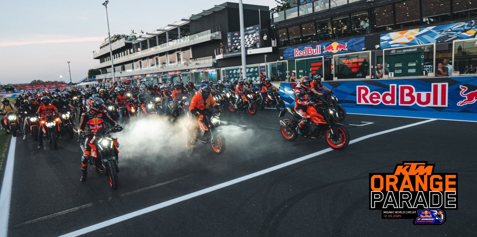 KTM Orange Parade