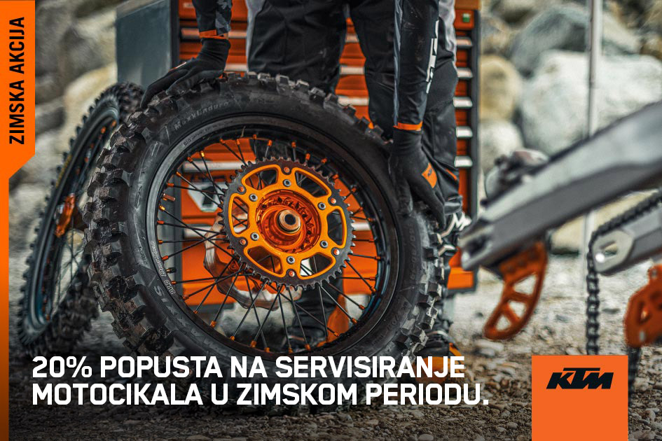 SERVISNA AKCIJA ZA KTM MOTOCIKLE