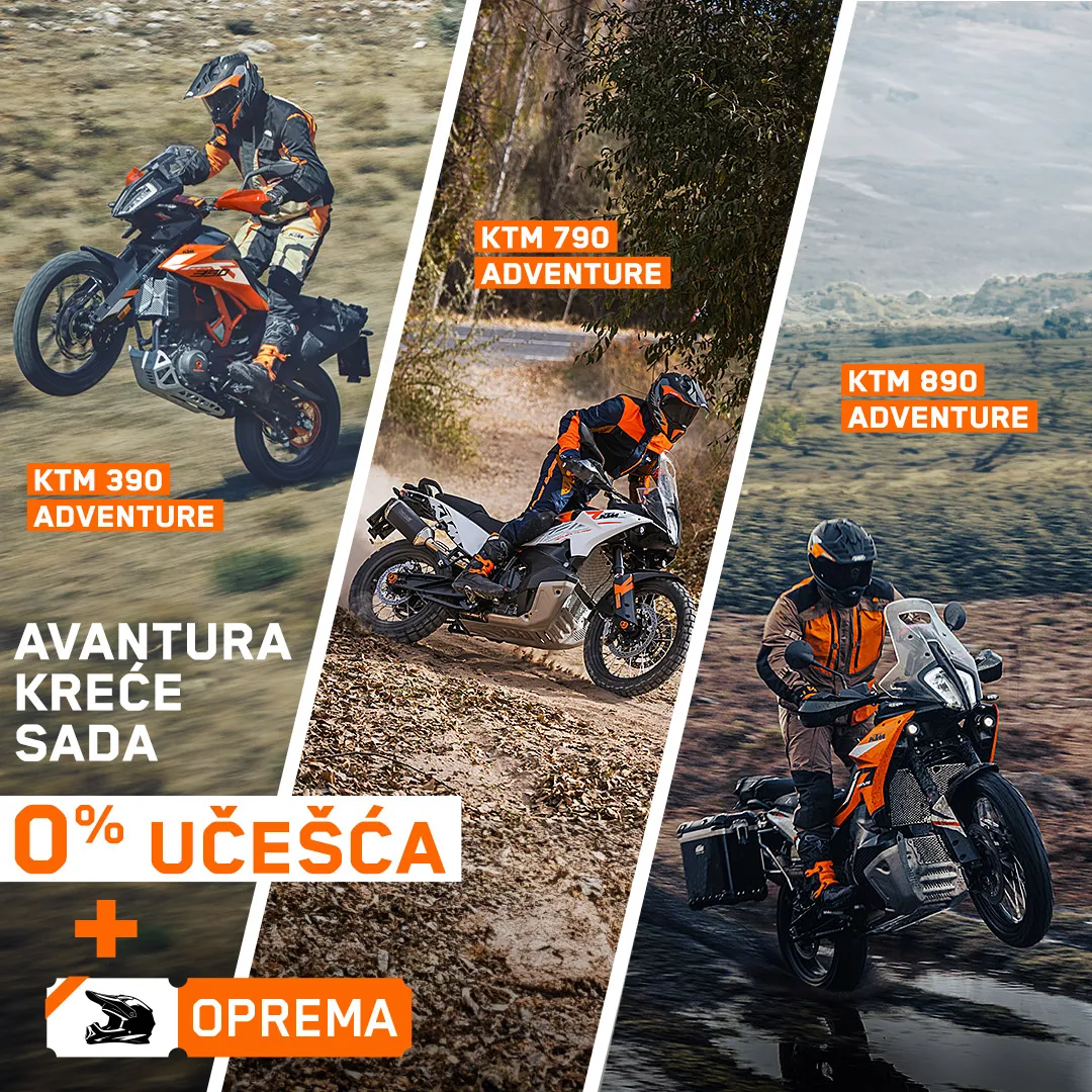 KTM ADVENTURE PONUDA!