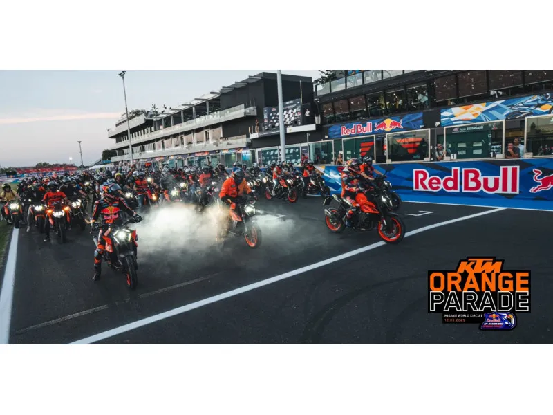 KTM Orange Parade