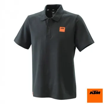 KTM Majica polo PURE crna 