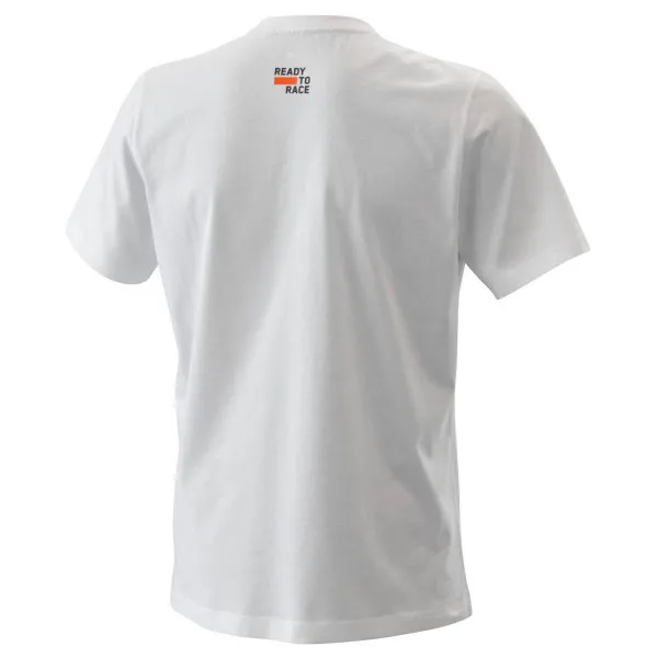 KTM PURE RACING TEE WHITE 