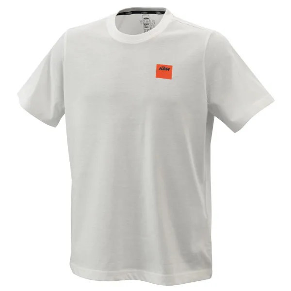 KTM PURE RACING TEE WHITE 