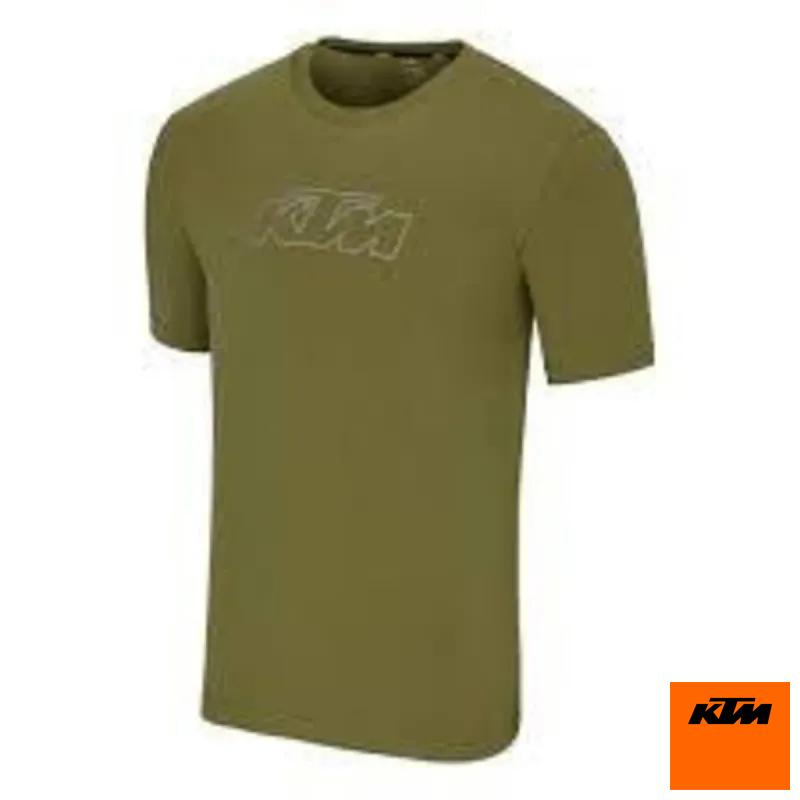 Majica ESSENTIAL maslinasto zelena 